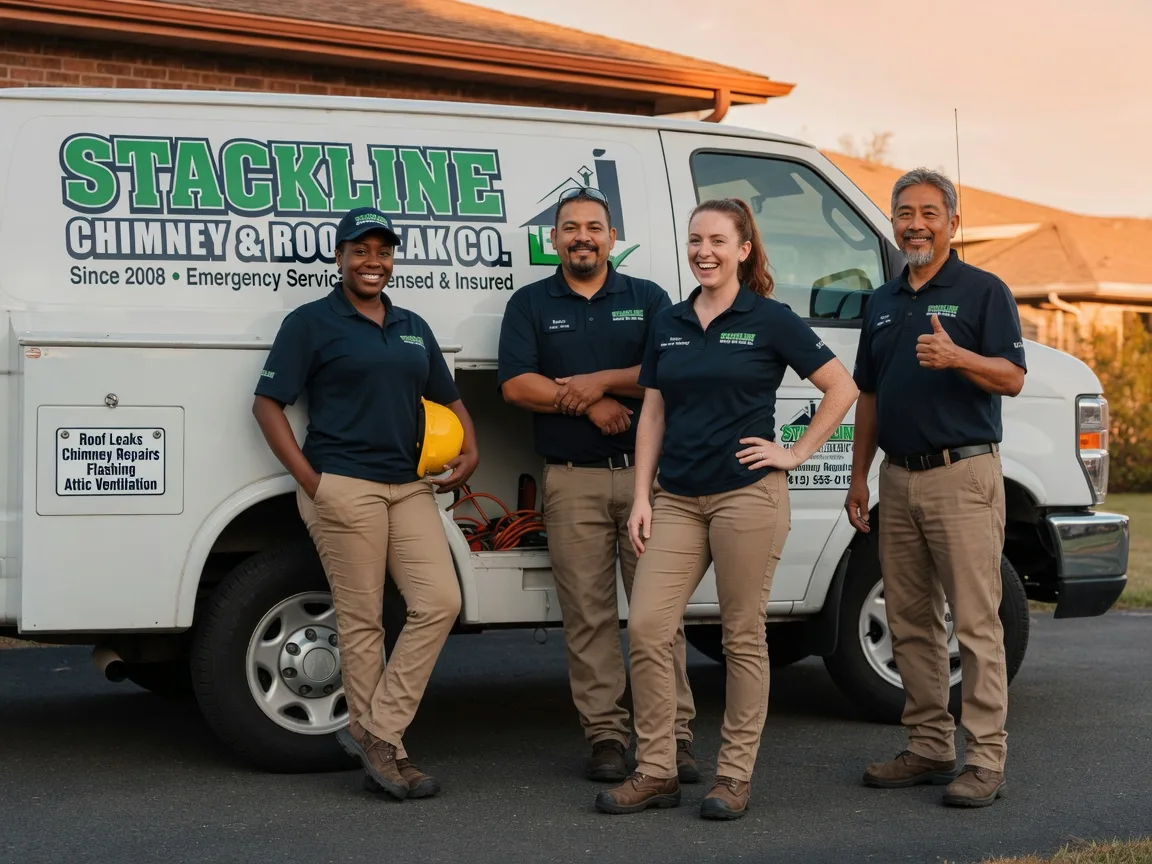 Chimney flashing repair company in Hadley, PA